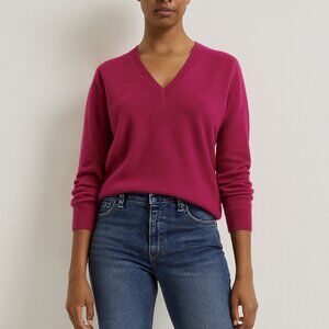 Charter Club Luxury 100% Cashmere Long sleeve Sweater Womens size X-Large Fall